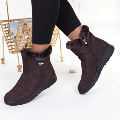 Cizme de Zapada Dama Online din fas Impermeabile pentru Iarna