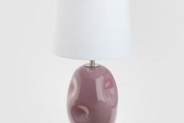 Reserved - Lampă din ceramică - Violet