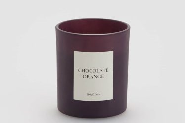 Reserved - Lumânare parfumată Chocolate Orange - Maro